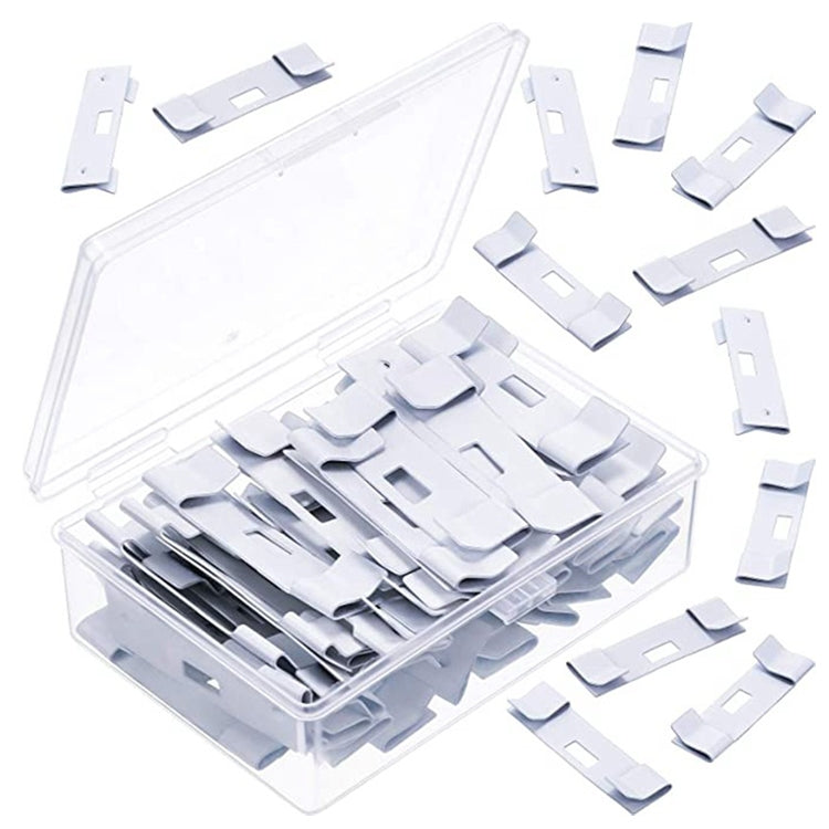 12-Piece Metal Clip Set for Venetian Blinds - Curtain Repair Accessories