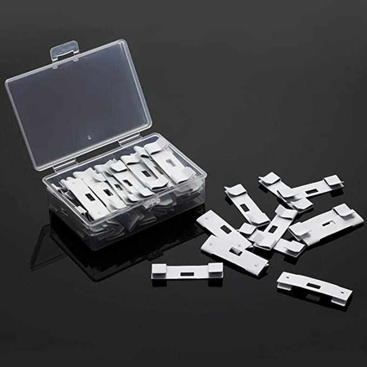 12-Piece Metal Clip Set for Venetian Blinds - Curtain Repair Accessories