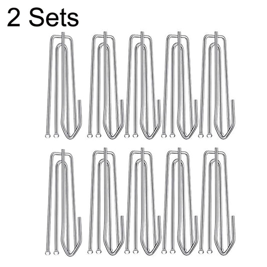 2 Sets Four Claw Hook Set Curtain Replacement Hook