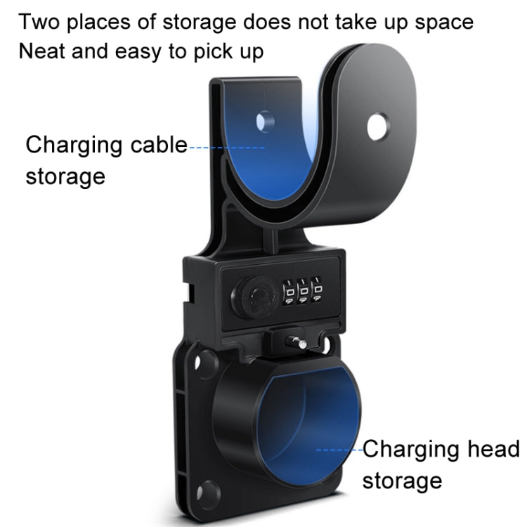 Tesla Charging Station Anti-Theft Storage Rack with Password Protection