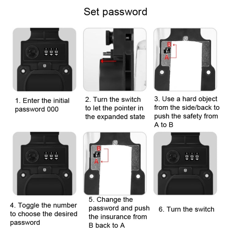 Tesla Charging Station Anti-Theft Storage Rack with Password Protection