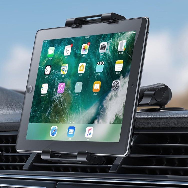 Versatile Suction Cup Car Phone Holder with Adjustable Angles and Scratch Protection