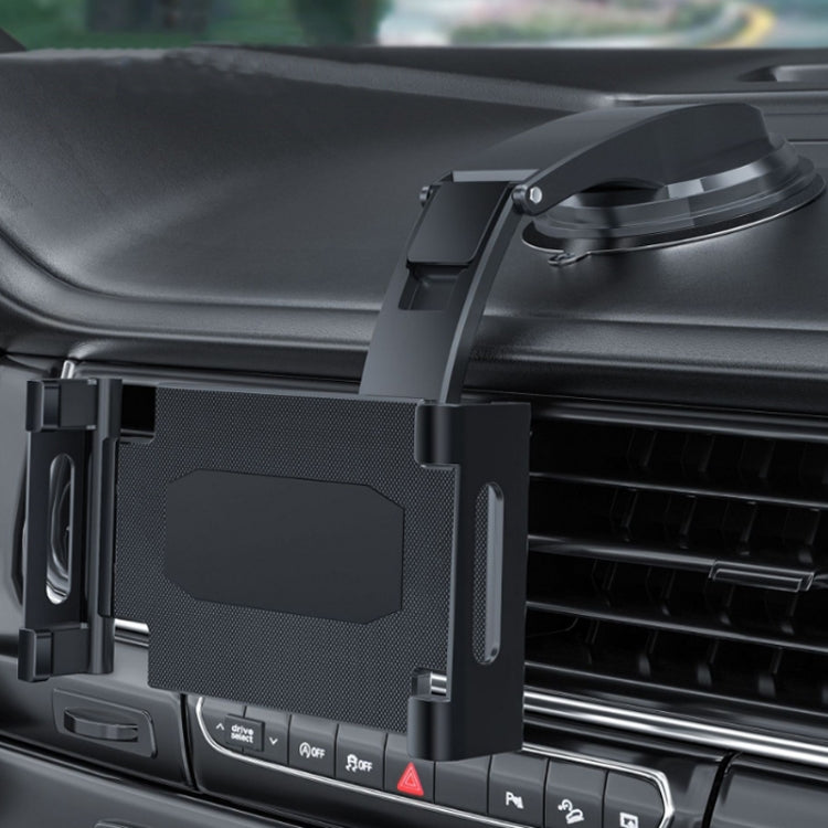 Versatile Suction Cup Car Phone Holder with Adjustable Angles and Scratch Protection