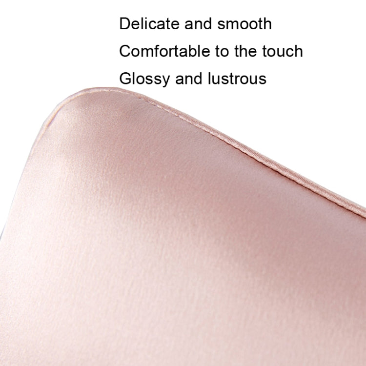 Luxurious Silk Car Neck Pillow with Memory Foam Lumbar Support