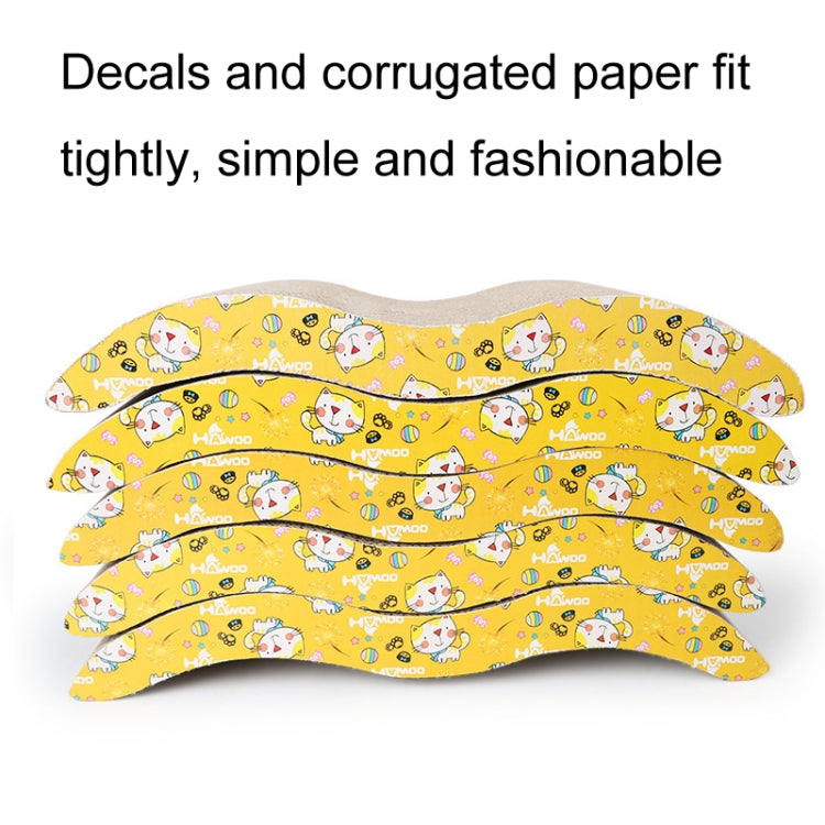 M Corrugated Cat Scratching Board Fun Cat Sharpening Board