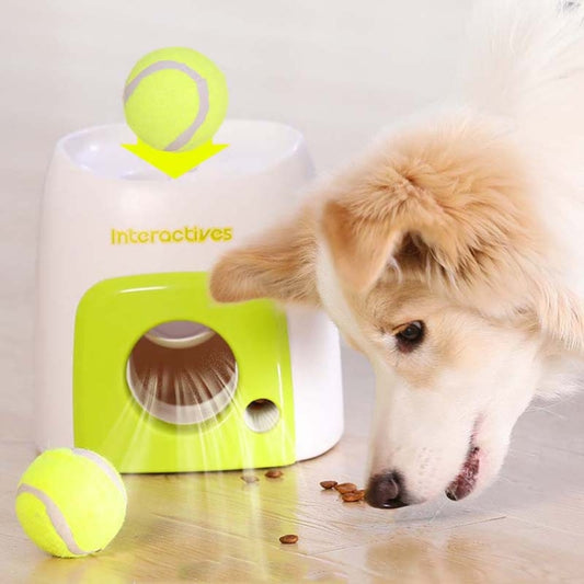 AFP Tennis Food Reward Machine Leaky Feeder Dog Smart Feeding Machine Toy