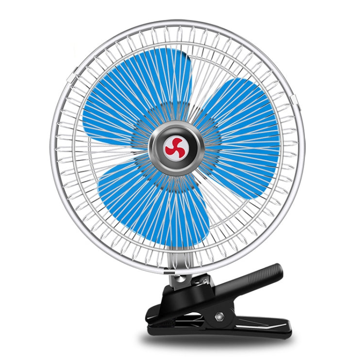 Car Powerful Fixing Clip Cooling High Wind Power Electric Fan, Specification:, 10 inch Metal 12V, 10 inch Metal 24V, 8 inch Black 12V, 8 inch Black 24V, 8 inch Metal 12V, 8 inch Metal 24V, 10 inch Black 12V, 10 inch Black 24V, 6 inch Black 12V