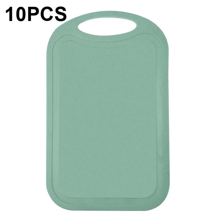 10 PCS Plastic Anti-Slip Kitchen Cutting Board