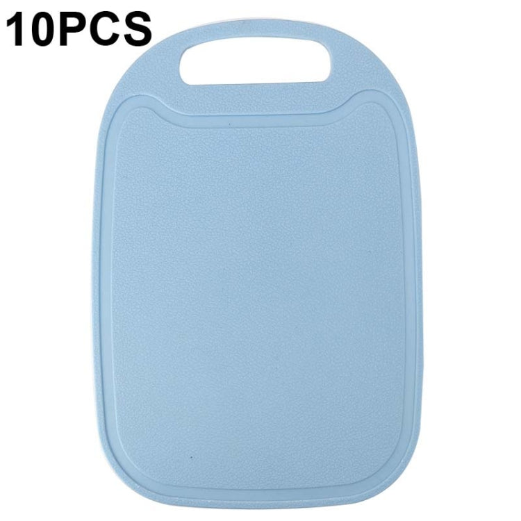 10 PCS Plastic Anti-Slip Kitchen Cutting Board