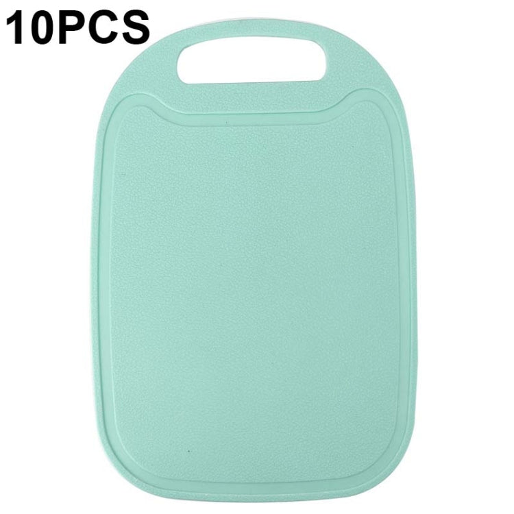 10 PCS Plastic Anti-Slip Kitchen Cutting Board