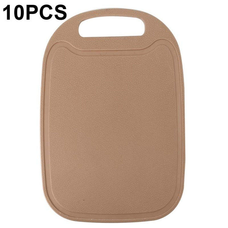 10 PCS Plastic Anti-Slip Kitchen Cutting Board