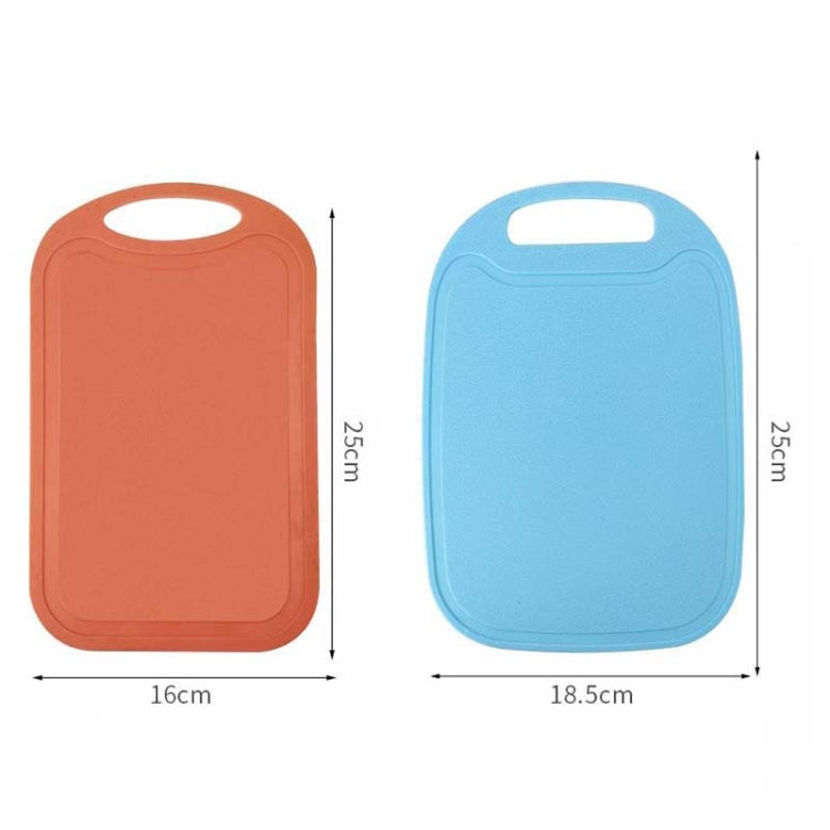 10 PCS Plastic Anti-Slip Kitchen Cutting Board