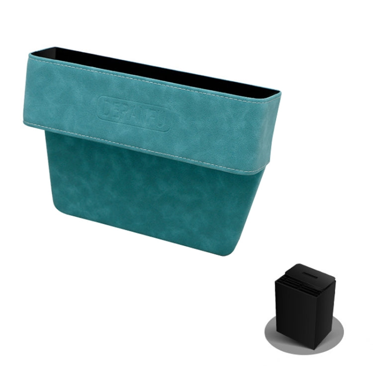 Luxurious Faux Fur Car Seat Organiser with Cup Holder and Coin Storage