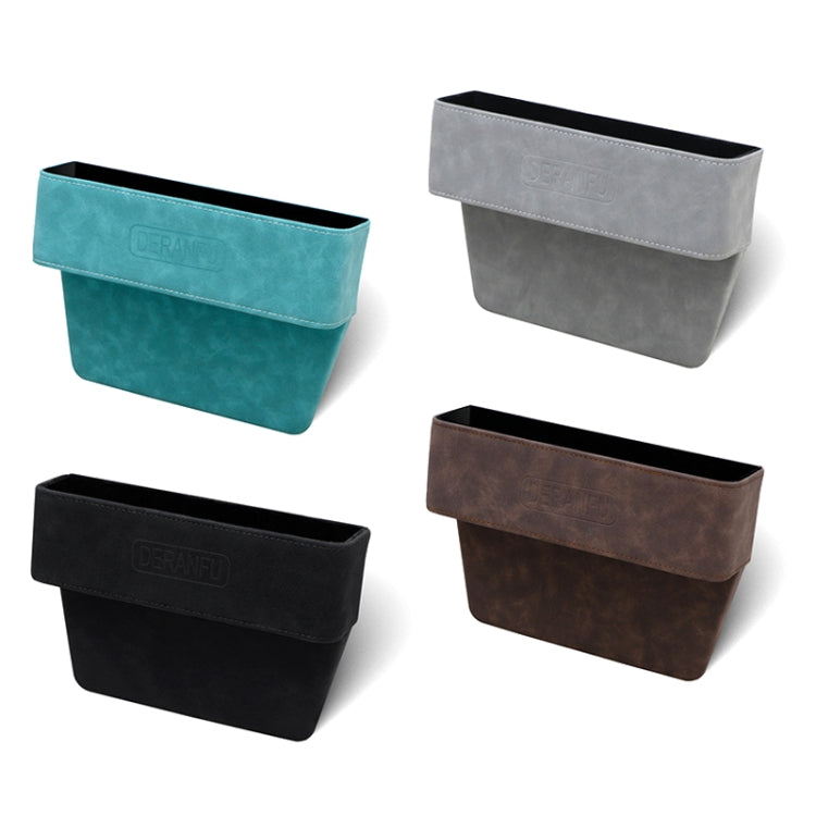 Luxurious Faux Fur Car Seat Organiser with Cup Holder and Coin Storage