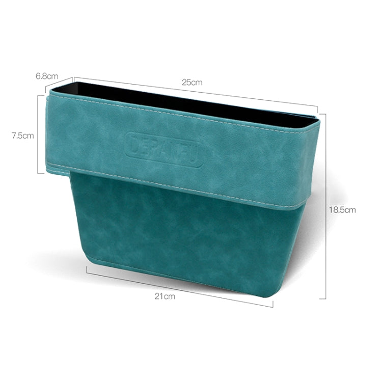 Luxurious Faux Fur Car Seat Organiser with Cup Holder and Coin Storage