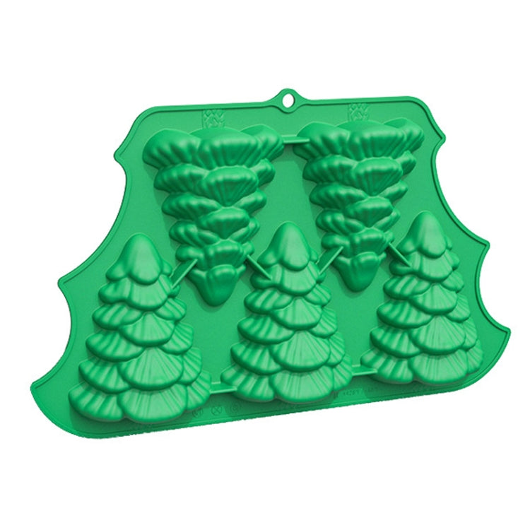 FF2569 Christmas Simulation Christmas Tree Mold Cake Mold Baking Tool, Style: