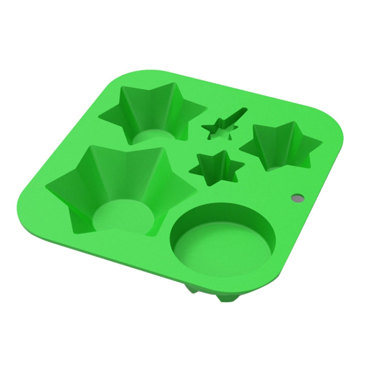 FF2569 Christmas Simulation Christmas Tree Mold Cake Mold Baking Tool, Style: