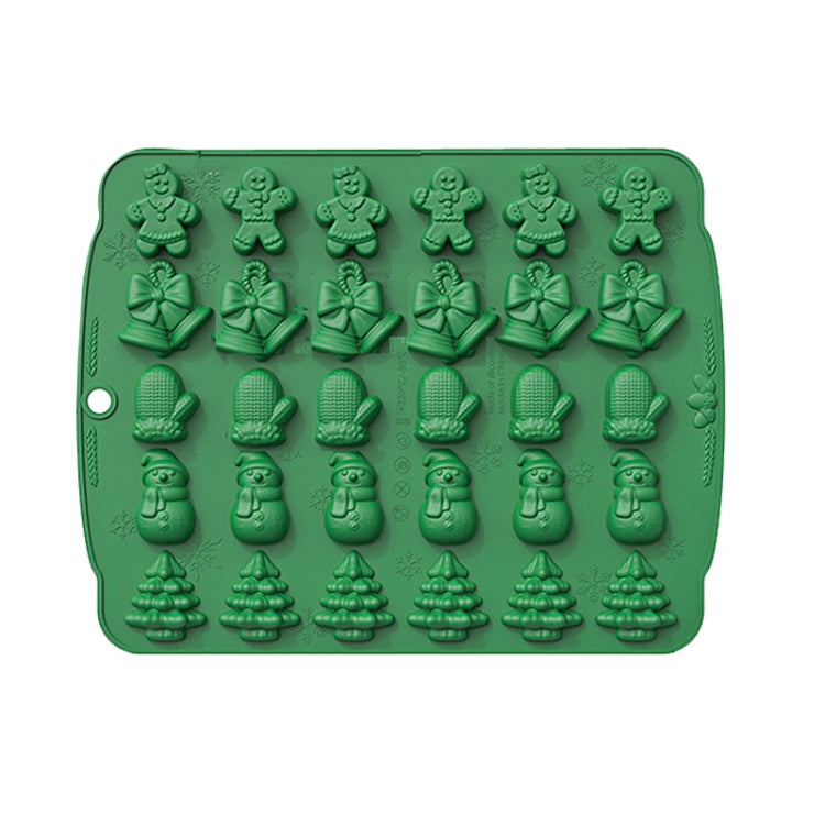 Christmas Supplies Drop Glue Mold Cake Barbecue Baking Tool, Color: