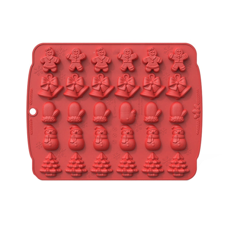 Christmas Supplies Drop Glue Mold Cake Barbecue Baking Tool, Color: