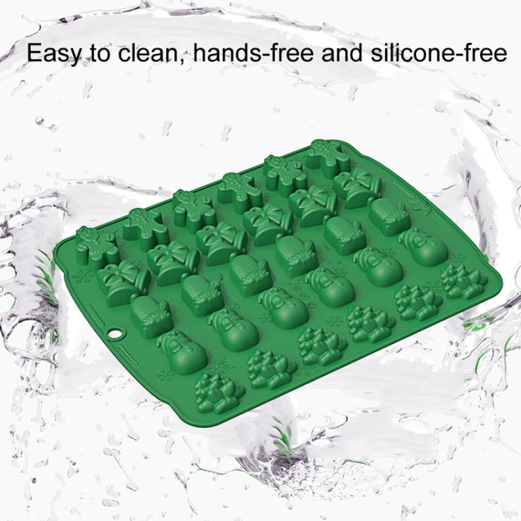 Christmas Supplies Drop Glue Mold Cake Barbecue Baking Tool, Color: