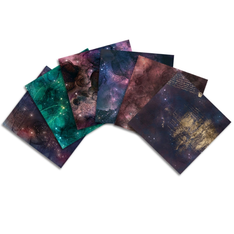 1 Sets PA2034 DIY Album Clipboard Handbook Card Background Paper, Size: 6 inch