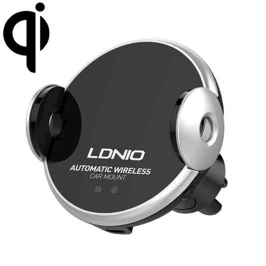 15W Infrared Sensor Wireless Car Charger with Adjustable Navigation Bracket