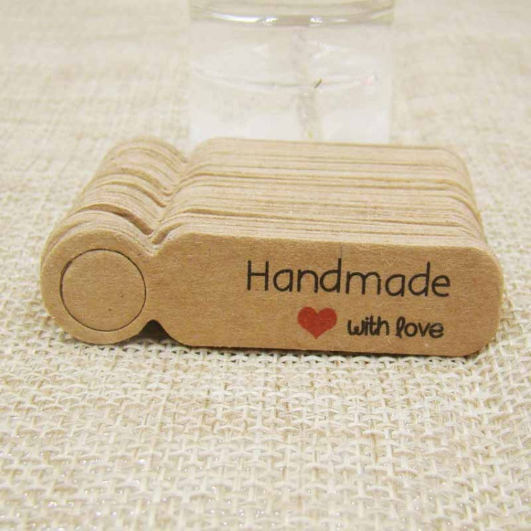 100pcs /Set Small Retro Baking Label DIY Jewelry Price Tag Bookmark Gift Card