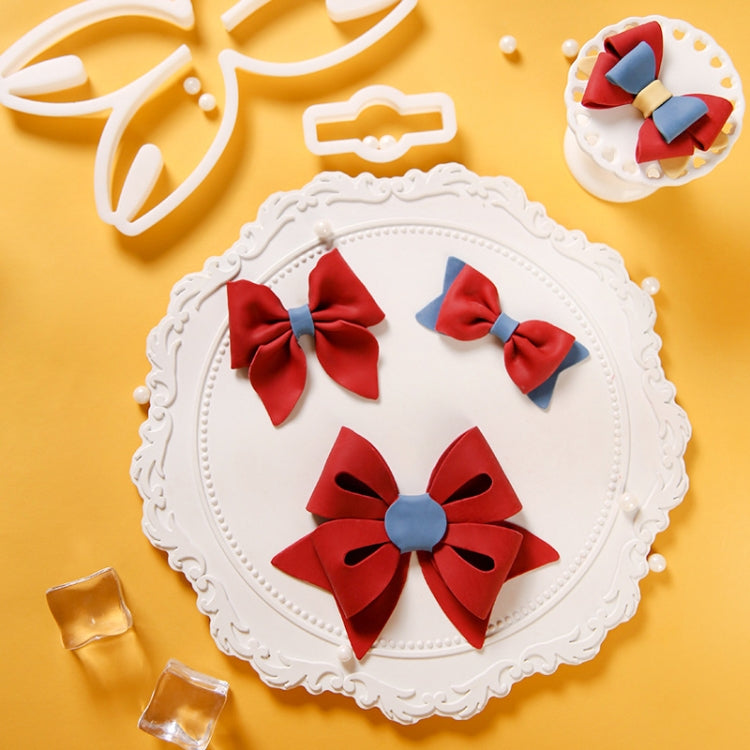 Flip Sugar Cake Biscuit Decoration Bow Baking Mould