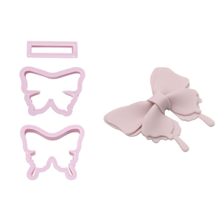Flip Sugar Cake Biscuit Decoration Bow Baking Mould