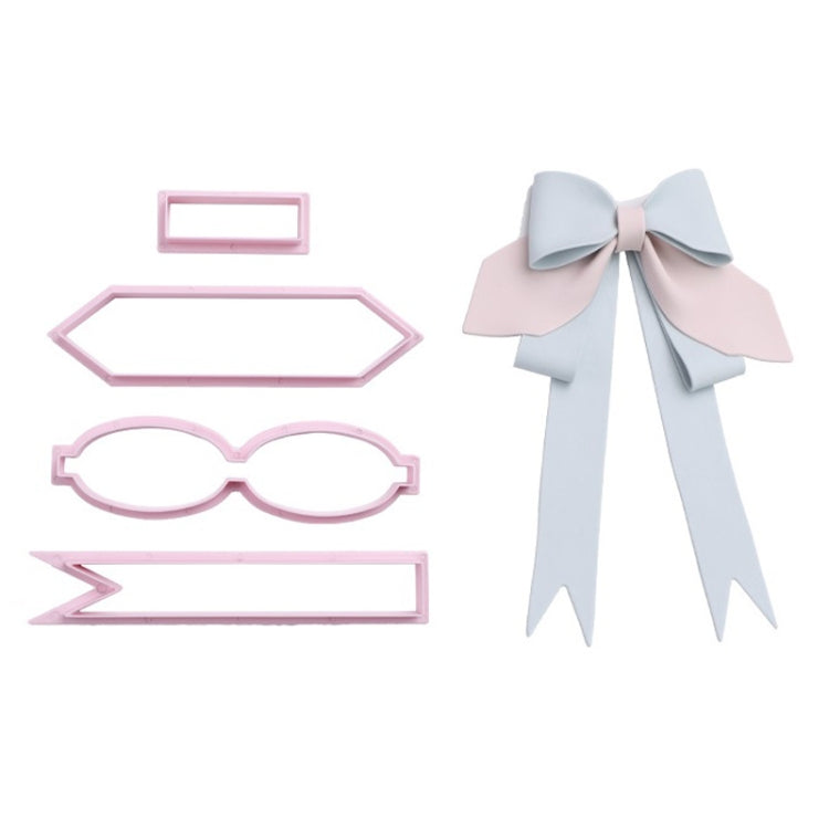 Flip Sugar Cake Biscuit Decoration Bow Baking Mould