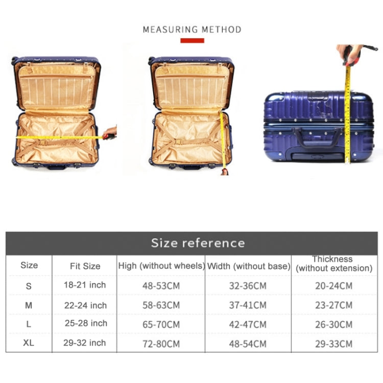 Thickened Wear-resistant Stretch Elastic Luggage Dust Cover