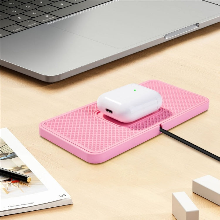 All-Weather Wireless Car Charger with Extra Cover and Non-Slip Mat