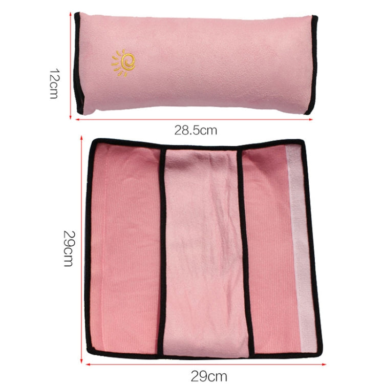 5 Pack Plush Children’s Car Seat Belt Cushions – Soft & Stylish Safety Pillows