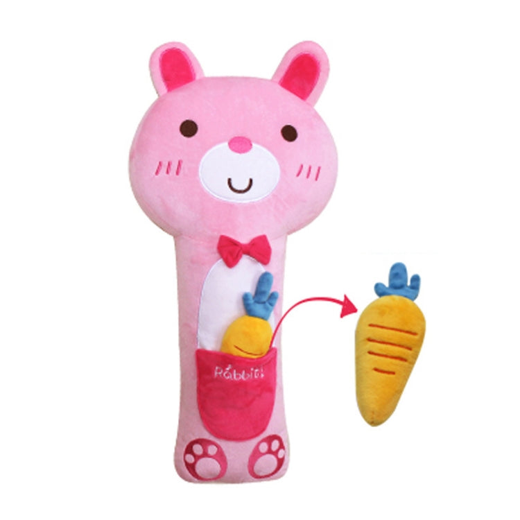 Adorable 50cm Plush Cartoon Car Seat Belt Comforter for Kids
