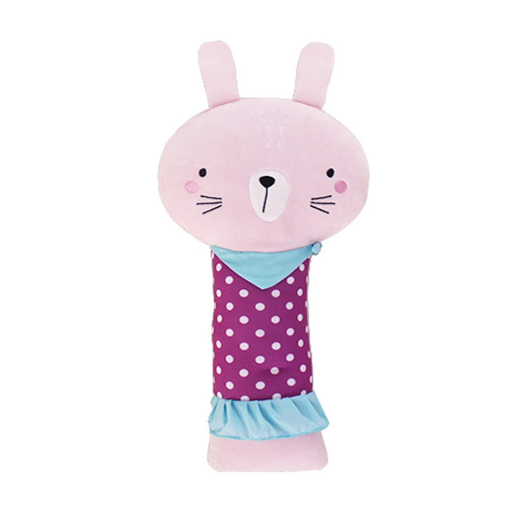 Adorable 50cm Plush Cartoon Car Seat Belt Comforter for Kids