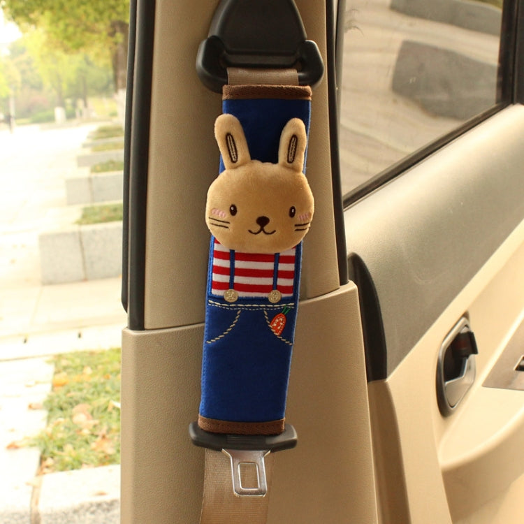 Cute & Comfy Kids' Car Seat Belt Cover with Cartoon Design