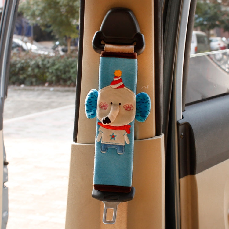 Cute & Comfy Kids' Car Seat Belt Cover with Cartoon Design
