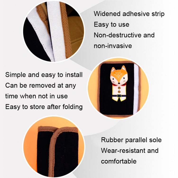 Cute & Comfy Kids' Car Seat Belt Cover with Cartoon Design