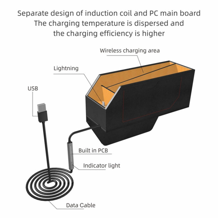 Q9 Dual-Function Car Organiser with Wireless Charging Capability