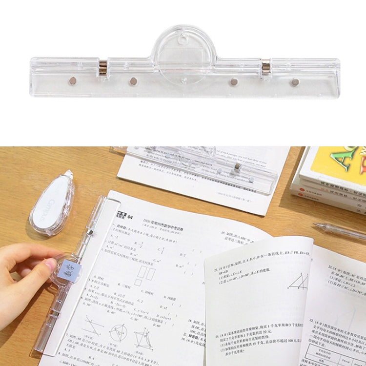 MOYL Y893-01 Student Large Capacity Transparent Magnetic Document Test Paper Data Storage Folder