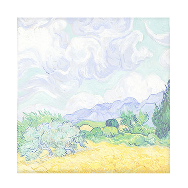 Vintage Painting Series Non-sticky Note Book Handbook Material Paper