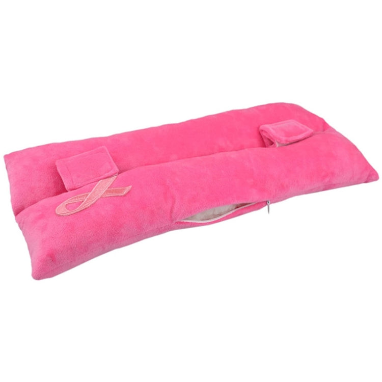 Post-Operative Comfort Cushion for Car Seat Belts – Soft Plush Protection Pillow