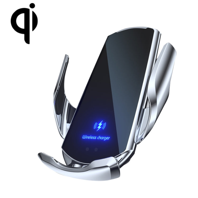 Smart Infrared Magnetic Wireless Car Charger & Phone Holder with Multi-Connector Options