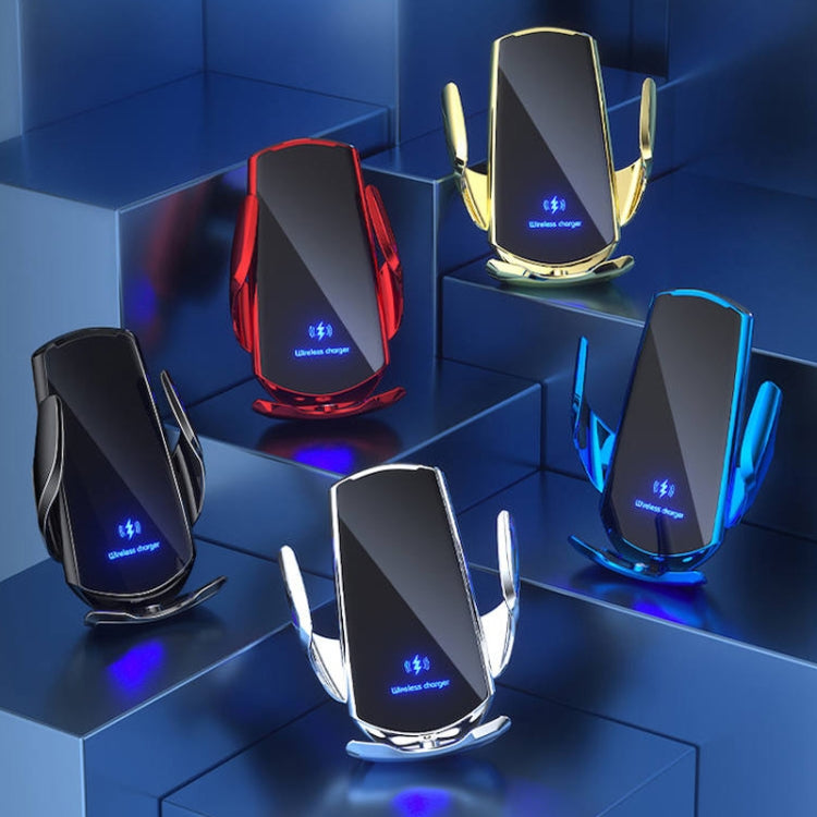 Smart Infrared Magnetic Wireless Car Charger & Phone Holder with Multi-Connector Options