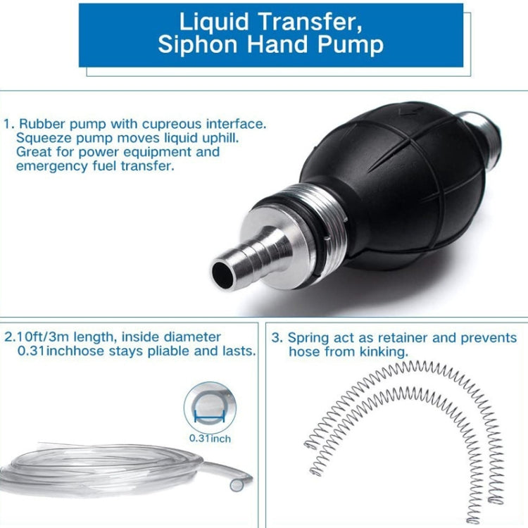 Manual Oil Suction Pipe Siphon Pumps, With Spring