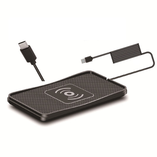 C3 15W Qi Wireless Car Charger Pad with Anti-Slip Base