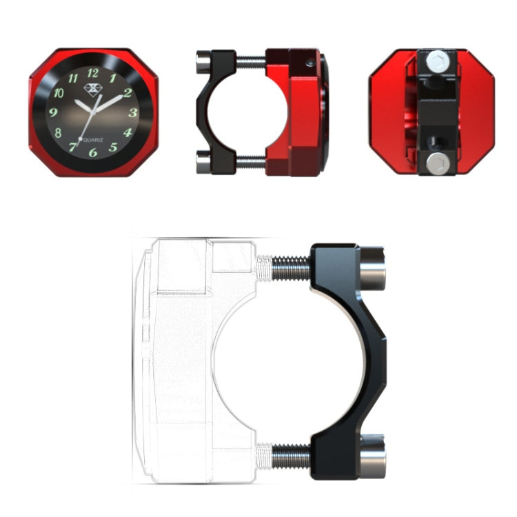 L1 for Yamaha Motorcycles Waterproof Outdoor Clock Temperature Gauge