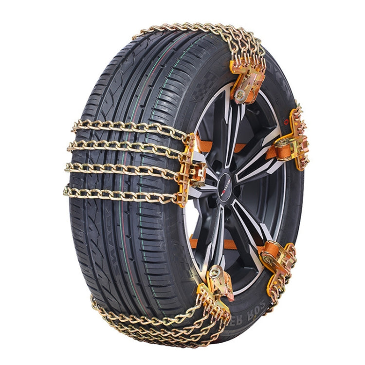 Car Tire Truck SUV Snow Winter Emergency Anti-Skid Chain, Style:, Field Type (Small), Field Type (Large), 4 Chains (Small), 4 Chains (Large), Double Head Rice Type (Small), Double Head Rice Type (Large), Double Head Fields Type (Small)