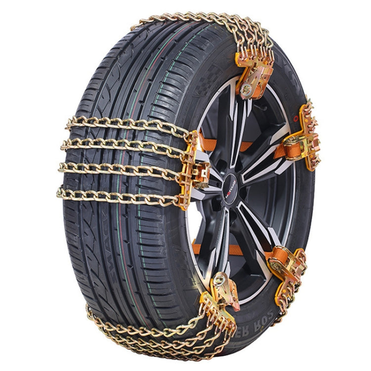 Car Tire Truck SUV Snow Winter Emergency Anti-Skid Chain, Style:, Field Type (Small), Field Type (Large), 4 Chains (Small), 4 Chains (Large), Double Head Rice Type (Small), Double Head Rice Type (Large), Double Head Fields Type (Small)