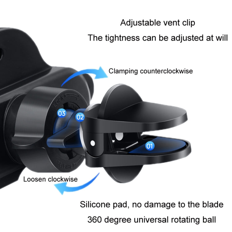 Cloud Gravity Car Air Vent Phone Holder: Secure and Shake-Proof